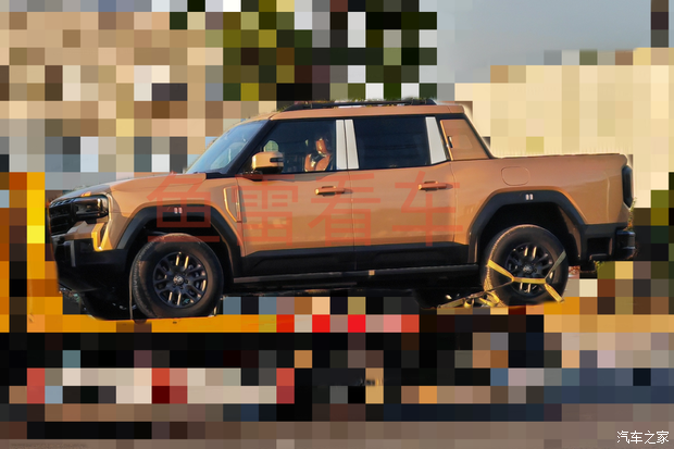 Внедорожный пикап Jetour против Great Wall Poer: первые фото F700 Внедорожный пикап Jetour против Great Wall Poer: первые фото F700