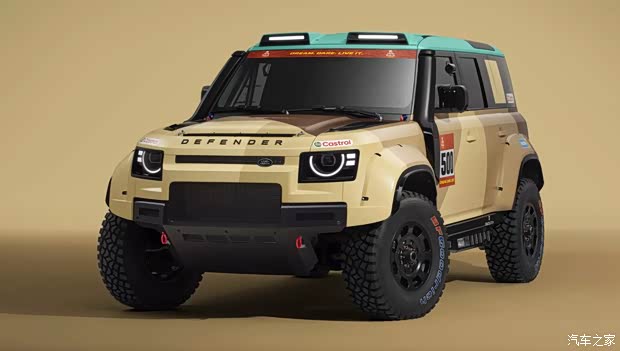 Land Rover Defender D7X-R: гоночный монстр из серии