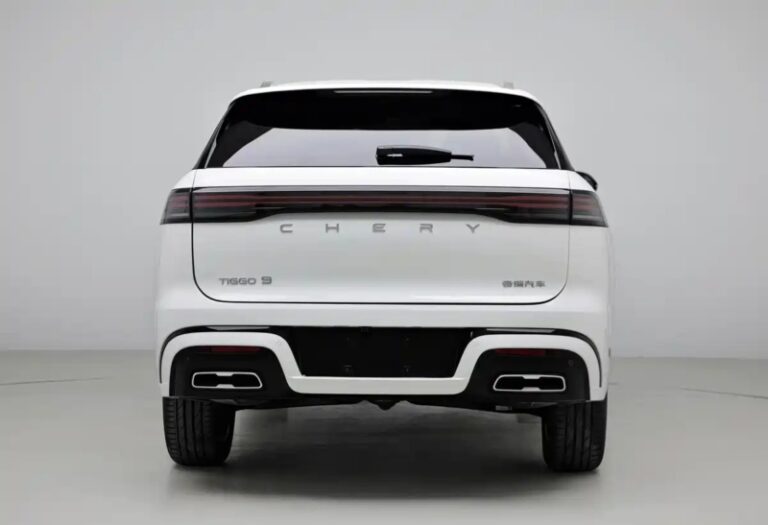 Подтверждено: у Chery Tiggo 9 новый смелый перед — широкая интегрированная решётка для Китая