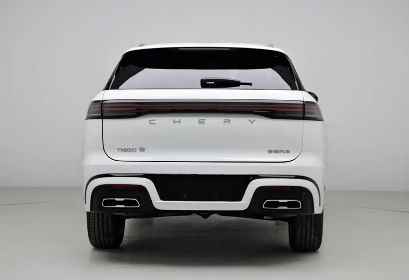 Подтверждено: у Chery Tiggo 9 новый смелый перед — широкая интегрированная решётка для Китая