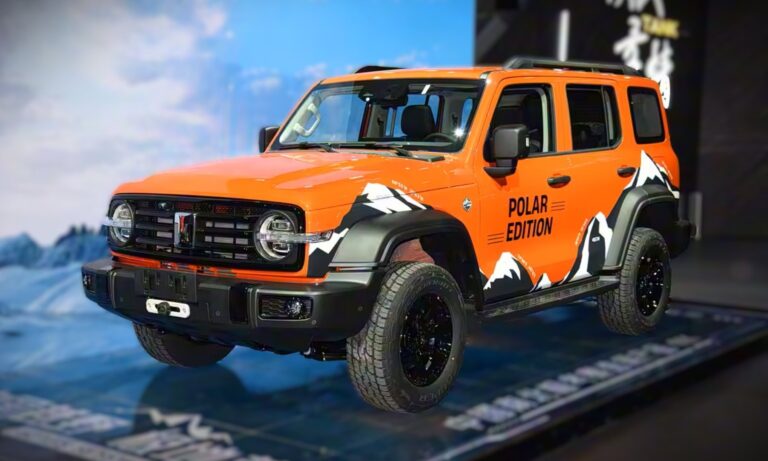 GWM Tank 300 Polar Edition — старт продаж 10 декабря: 2.4T дизель и всего 300 экземпляров! GWM Tank 300 Polar Edition — старт продаж 10 декабря: 2.4T дизель и всего 300 экземпляров!