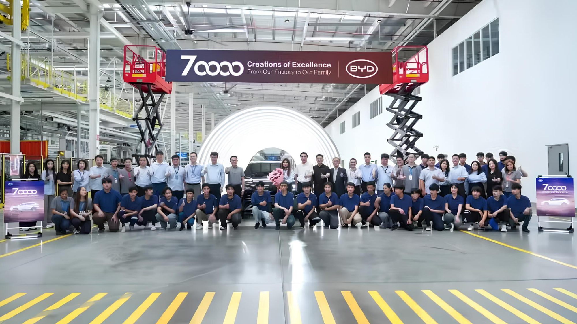 Юбилейный триумф BYD в Таиланде: 70 000-й автомобиль — Sealion 6