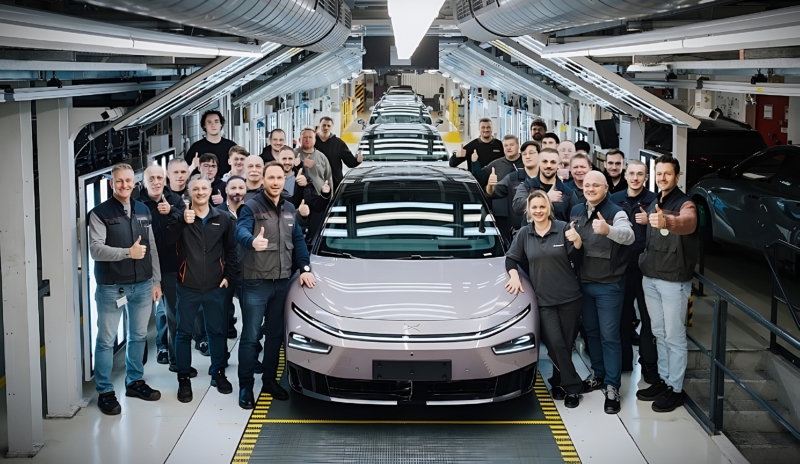 Xpeng P7+ 2026 прошёл пробное производство в Австрии — в Европу с 9 января